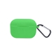 aerial view a green airpod pro silicone cover, image 1 of 2