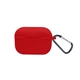 aerial view a red airpod pro silicone cover, image 1 of 2