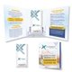 a custom & citrus hand sanitizer scent tek booklet 2 with 1/2 fl oz instant hand sanitizer gel pack