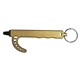 aerial view a gold microhalt(tm) clean key stylus, image 1 of 2