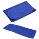 aerial view a royal blue chiller rpet cooling towel, image 1 of 2