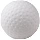 aerial view a white golf ball stress reliever, image 1 of 3
