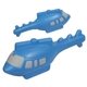 aerial view a blue helicopter - stress reliever, image 1 of 2