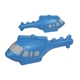 aerial view a blue helicopter - stress reliever, image 1 of 2