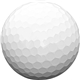 aerial view a white titleist(r) avx(r) golf balls, image 1 of 2