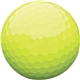 aerial view a yellow titleist(r) avx(r) golf balls, image 1 of 2