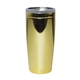 a gold 20 oz electroplated double wall vacuum viking(r) nova tumbler