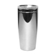 aerial view a silver 20 oz electroplated double wall vacuum viking(r) nova tumbler, image 1 of 2