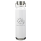 aerial view a white thor copper bottle w / coating 22oz, image 1 of 5
