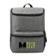aerial view a charcoal excursion rpet constructed adjustable 20 can backpack cooler, image 1 of 7