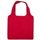 aerial view a red adventure(tm) foldable recycled tote - 16 x 4 x 14.5 - 1 color screen print, image 1 of 4