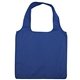 aerial view a royal blue adventure(tm) foldable recycled tote - 16 x 4 x 14.5 - 1 color screen print, image 1 of 5