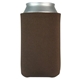 a brown foamzone usa made collapsible can cooler