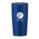 a blue 20oz insulated tumbler