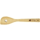 aerial view a bamboo chun bamboo curved spatula, image 1 of 2