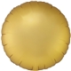 a gold sateen 17 round helium saver xtralife(r) foil balloons