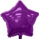 a purple 17 star helium saver xtralife(r) foil balloons