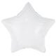 a white 17 star helium saver xtralife(r) foil balloons