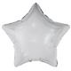 a silver 17 star helium saver xtralife(r) foil balloons
