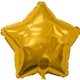 a gold 17 star helium saver xtralife(r) foil balloons