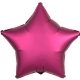 a pomegranate 17 star helium saver xtralife(r) foil balloons