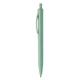 aerial view a green 558c zen - wheat plastic pen - colorjet, image 1 of 3