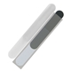 a white emery board with sleeve