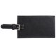 aerial view a black leeman whitney luggage tag, image 1 of 3