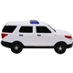 aerial view a white police suv stress reliever, image 1 of 4