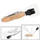 5 Piece BBQ Multi - Tool Spatula Fork Brush