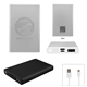 5000 mAh Rabs Aluminum Power Bank