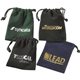 aerial view a group of golf gift set in velour bag, image 2 of 9