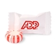 aerial view a group of individually wrapped starlight round candy mints, image 1 of 2