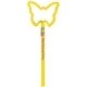 a group of butterfly - shape (pencils)