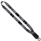 aerial view a group of 3/4 dye - sublimated waffle weave lanyard, image 1 of 2