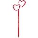 a group of hearts / double - inkbend standard(tm)