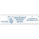 a group of 1 1/2 x 6 magnetic ruler