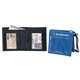 aerial view a group of bi - fold nylon neck wallet, image 2 of 2
