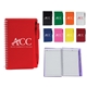 a group of plastic cover notebook pen