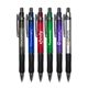 a group of tracker ball point - retractable pen with rubber grip