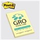 Standard aerial view a group of post - it(r) printed notes 2 x 3, 25- sheets - standard, image 1 of 3