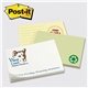 aerial view a group of post - it(r) printed notes 3 x 4 , 25 sheets - standard, image 1 of 12