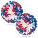 aerial view a group of 3- color mix vinyl show pom - 6, image 2 of 2