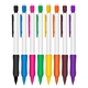 aerial view a group of mechanical pencils - white barrel with rubber grip 2 hb leads - refillable, image 2 of 2