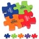 aerial view a group of 4- piece connecting puzzle set - stress reliever, image 1 of 2