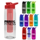 a group of the flair - 26 oz transparent tritan(tm) bottle with drink thru lid and large infuser