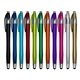 aerial view a group of iwriter silhouette stylus click ball pen, image 2 of 2