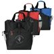 a group of 2- way drawstring tote / backpack