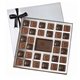 a group of chocolate squares gift box (1 1/2 lbs.)