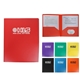 a group of 8.5 x 11 2 vinyl pocket folders with card slot